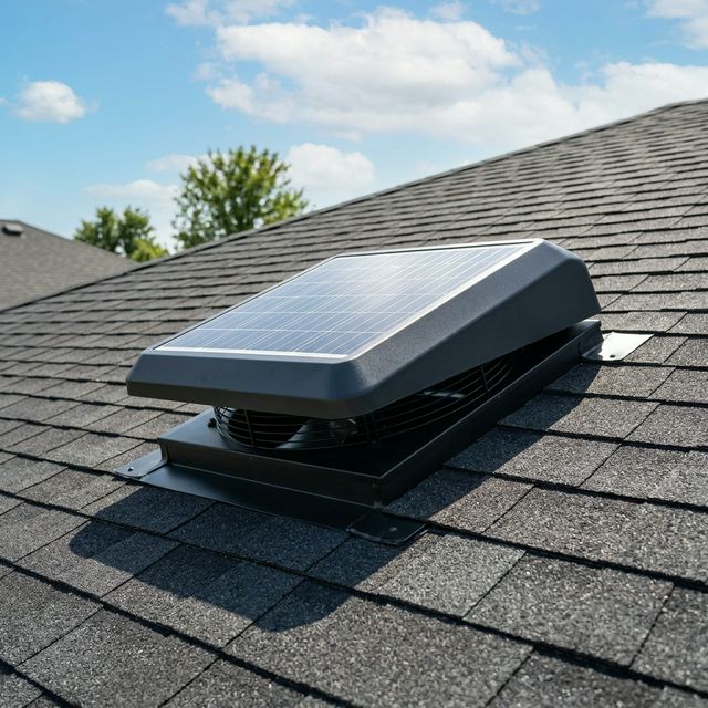 Solar Attic Ventilation